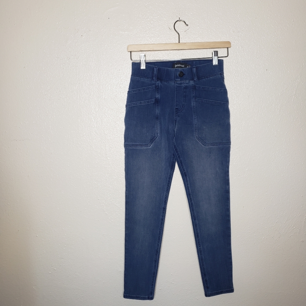 Betabrand Skinny High Waisted Denim Jeans